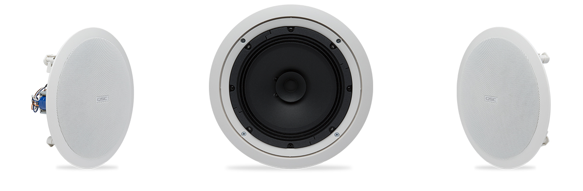 Qsc ac-C8T-Nb bocina de plafón 8 pulgadas de 6w